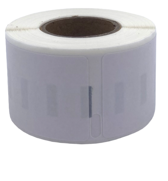 Huismerk label tape voor Dymo 99010 wit