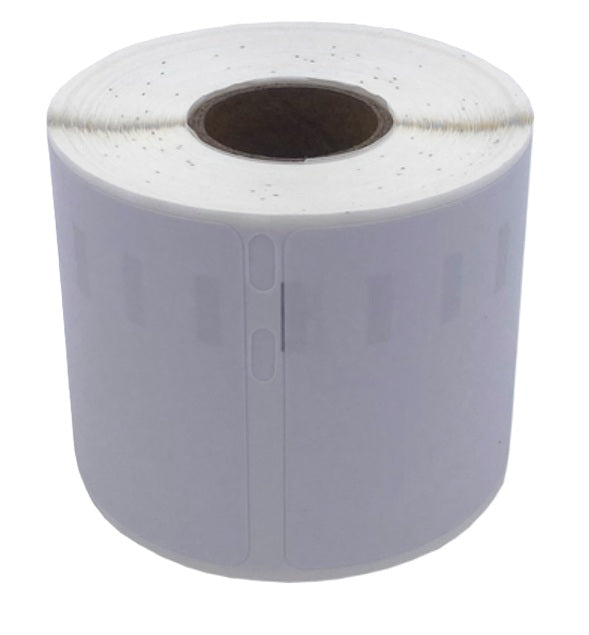 Huism laerkel tape voor Dymo 99014 Wit