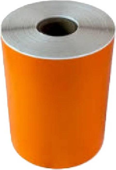 Huismerk label tape voor Zebra 800262-605 oranje