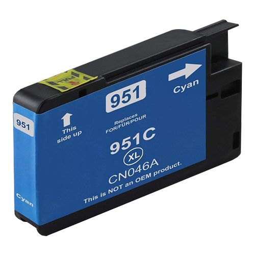 HP 951 cyaan huismerk inktkenners