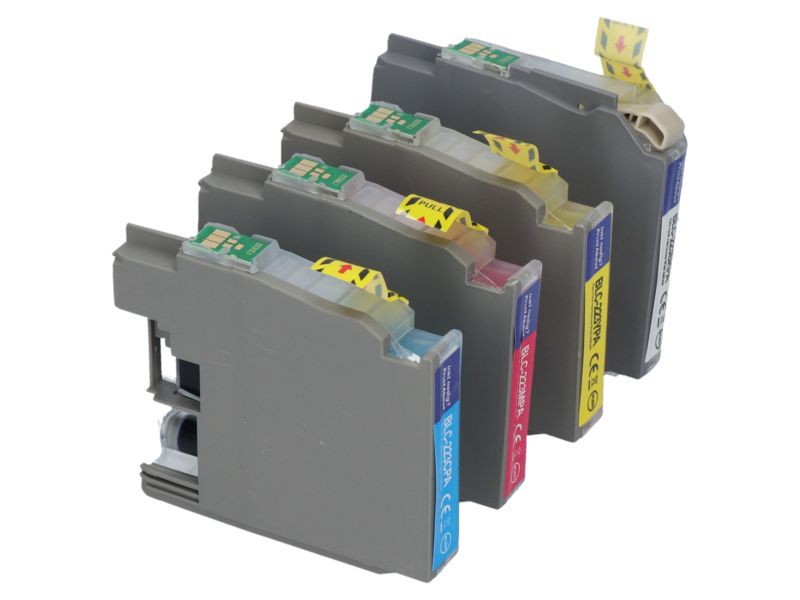 Huismerk Brother LC125XL Inktcartridge Multipack – Zwart, Cyaan, Magenta, Geel – Compatibel met MFC-J4510DW – Compleet & voordelig alternatief.