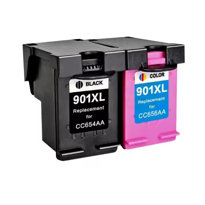Huismerk HP 901 / 901XL Inktcartridge Multipack – Zwart + Kleur – Compatibel met HP OfficeJet 4500 – Voordelige printoplossing.