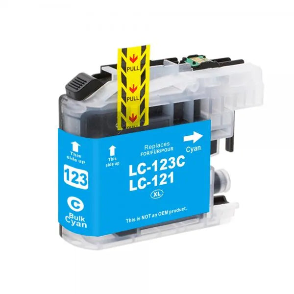 Brother LC123 Cyaan Inktkenners huismerk