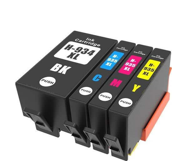 HP 934 / 934XL - 935 / 935XL Cartridge Multipack set (4 stuks) - Inktkenners