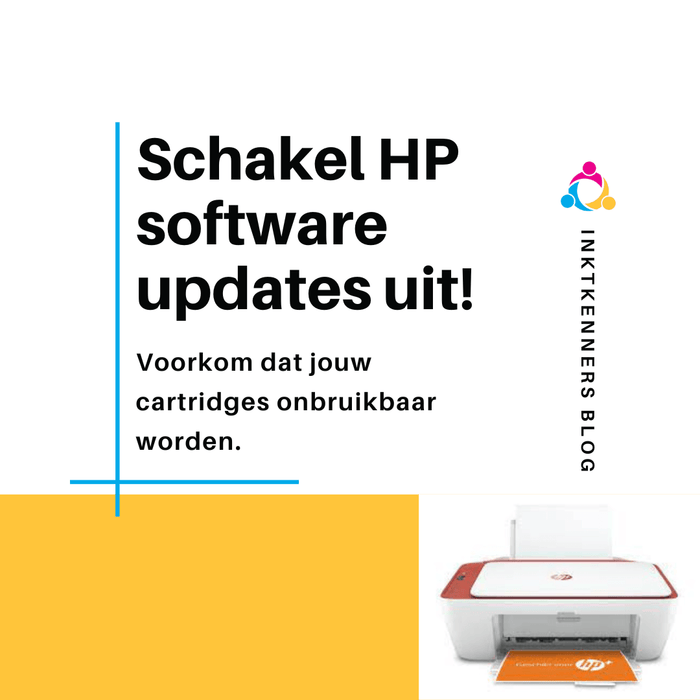 software updates van hp uitschakelen - cartridge problemen