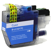 Huismerk Cartridge LC3217 1x Cyaan Inktkenners