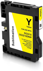 Huismerk Ricoh GC51 Geel Inktcartridge – Compatibel met Ricoh SG 2010L – Heldere kleuren & langdurige prestaties.
