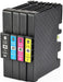 Huismerk Ricoh GC41 Inktcartridge Multipack – Zwart, Cyaan, Magenta, Geel – Compatibel met SG 3110, SG 7100 – Voordelige printoplossing.