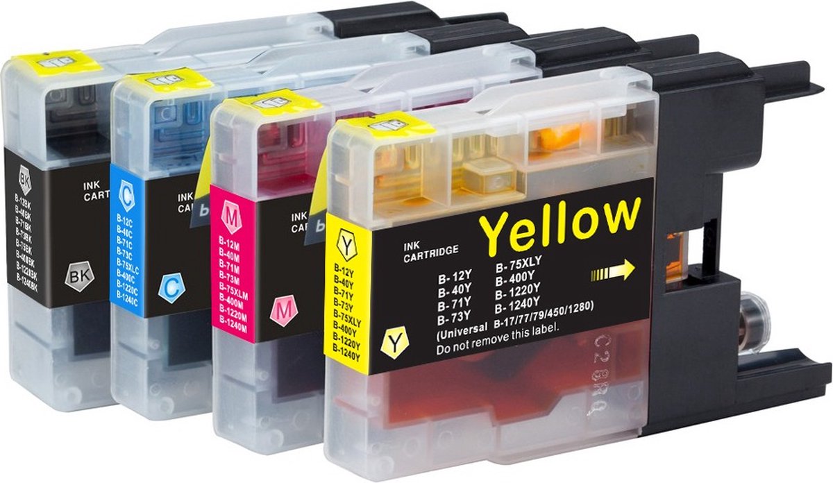 Huismerk Brother Cartridges Multipack Inktkenners