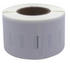 Huismerk label tape voor Dymo 99010 wit