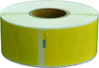 Huiserk label tape voor Dymo 99010 geel