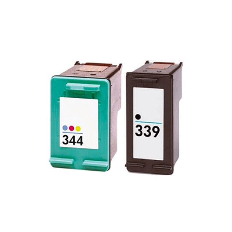 Huismerk HP 339 / 344 Cartridge Dualpack  - Inktkenners