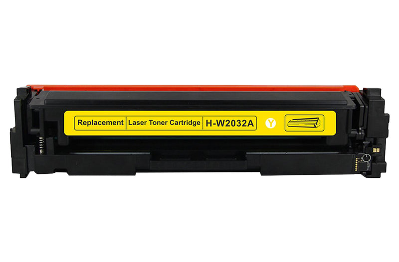 HP 415A Laser Toner Cartridge Geel - Inktkenners Huismerk