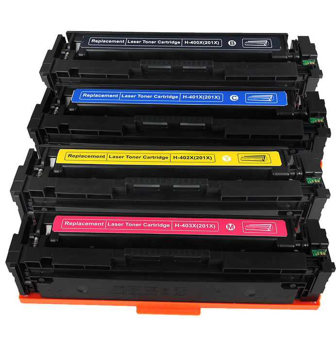 HP 201X Laser Toner Cartridge multipack - Inktkenners Huismerk