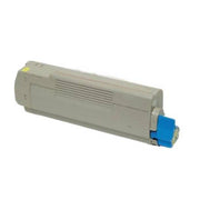 Huismerk OKI 46490605 / 46490608 Toner Geel - Inktkenners