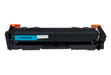 Huismerk cyaan toner cartridge compatibel met HP 216A model W2411A, voor levendige en scherpe kleurenprints, beschikbaar op Inktkenners.nl.