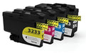 Huismerk Brother LC-3233 / LC-3235 Inktcartridge Multipack – Zwart, Cyaan, Magenta, Geel – Complete printoplossing voor MFC-serie.