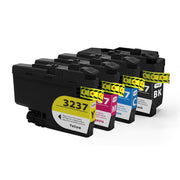 Huismerk Brother LC-3237 Inktcartridge Multipack – Zwart, Cyaan, Magenta, Geel – Compatibel met Brother MFC-serie – Voordelige totaaloplossing.