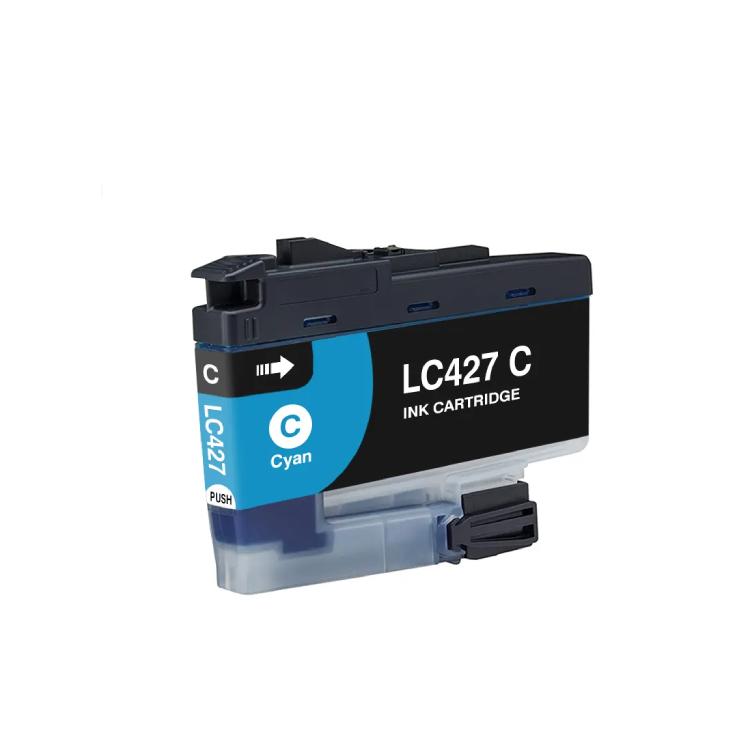 Huismerk Brother LC427XL Inktcartridge Cyaan – Compatibel met Brother MFC-J6940DW – Levendige kleur en foutloze werking.