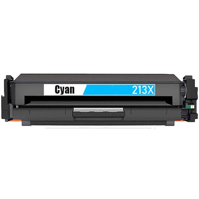Huismerk HP 213X Cyaan Toner – Compatibel met HP LaserJet Pro 3202 – Levendige kleuren & scherpe afdrukken.