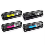 Huismerk HP 658A Toner Multipack – Zwart, Cyaan, Magenta, Geel – Compatibel met HP Color LaserJet M751 – Complete en voordelige set.