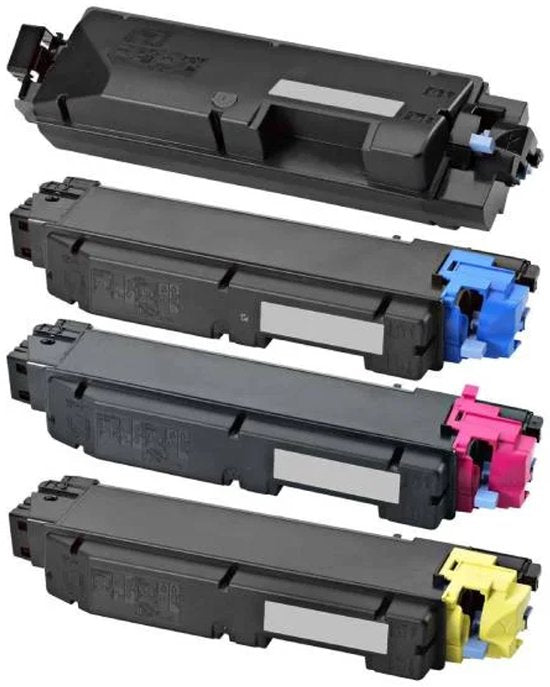 Huismerk Kyocera TK-5140 Toner Multipack – Zwart, Cyaan, Magenta, Geel – Compatibel met ECOSYS M6030cdn, P6130cdn – Voordelige printoplossing.