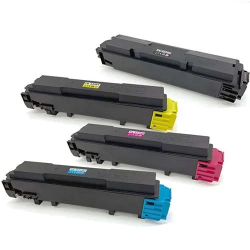 Huismerk Kyocera TK-580 Toner Multipack – Zwart, Cyaan, Magenta, Geel – Compatibel met FS-C5150DN, ECOSYS P6021cdn – Voordelige printoplossing.