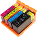 Huismerk Lexmark 100XL Inktcartridges Multipack – Zwart, Cyaan, Magenta, Geel – Compatibel met Pinnacle Pro901, Interact S605 – Voordelige printoplossing.