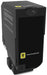 Huismerk Lexmark 74C2 Geel Toner – Compatibel met Lexmark CS720, CX725 – Heldere kleuren & langdurige prestaties.