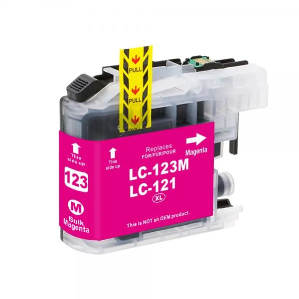 Brother LC123 Magenta Inktkenners huismerk