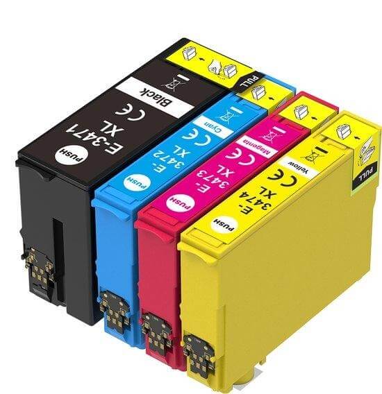 Epson Cartridge Multipack (4 stuks) - 34 / 34XL - Inktkenners