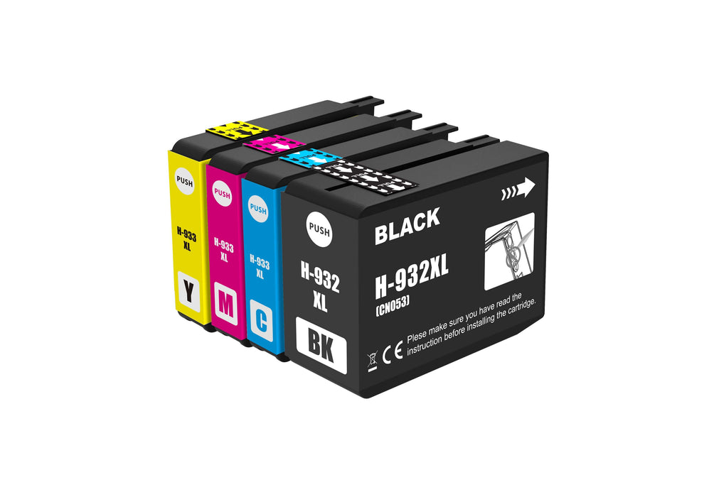 HP 932 / 932XL - 933 / 933XL Cartridge Multipack set (4 stuks) - Inktkenners