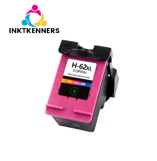 HP 62 / 62XL Inkt Cartridge Kleur - Inktkenners Huismerk
