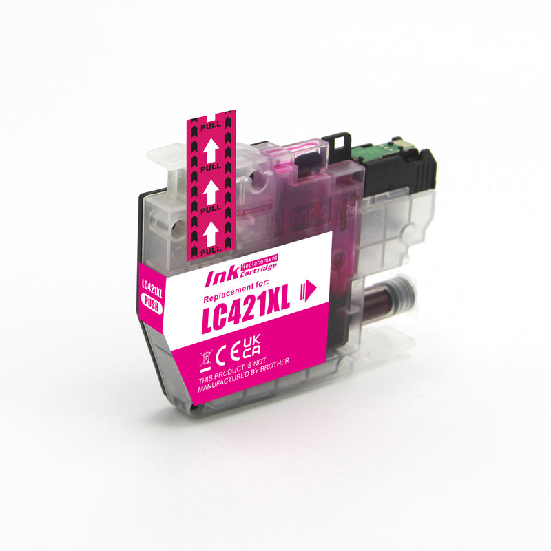Brother LC421XL Inkt Cartridge Magenta - Inktkenners Huismerk