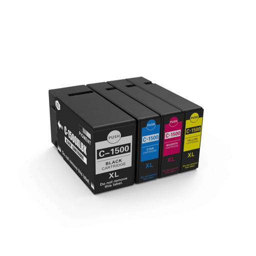 Canon 1500 Cartridge Multipack set (4 stuks) - Inktkenners Huismerk Inkt