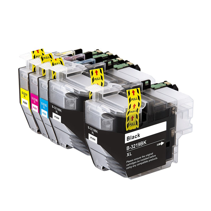 Brother LC3219 Inktcartridge Multipack met 2x zwart - Inktkenners Huismerk